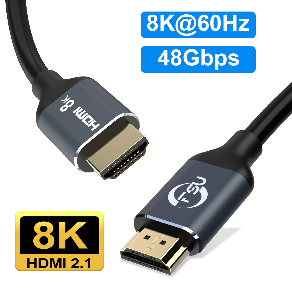 8K HDMI ȣȯ ̺ PS5 PS4 Xbox 8K HDMI ȣȯ 120 Cabo, 8K/60Hz 4K/2.1Hz HDTV  HDR 48Gbps  ̺
